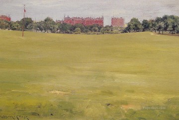 セントラルパークからの眺め ウィリアム・メリット・チェイス Oil Paintings